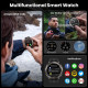 KOSPET smartwatch TANK T4, heart rate, 1.43" AMOLED, GPS, 10 ATM & IP69K, μαύρο KOSPET smartwatch TANK T4, heart rate, 1.43" AMOLED, GPS, 10 ATM & IP69K, μαύρο