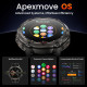 KOSPET smartwatch TANK T4, heart rate, 1.43" AMOLED, GPS, 10 ATM & IP69K, μαύρο KOSPET smartwatch TANK T4, heart rate, 1.43" AMOLED, GPS, 10 ATM & IP69K, μαύρο
