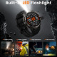 KOSPET smartwatch TANK T4C, heart rate, 1.5" AMOLED, GPS, 5 ATM & IP69K, με φακό, μαύρο KOSPET smartwatch TANK T4C, heart rate, 1.5" AMOLED, GPS, 5 ATM & IP69K, με φακό, μαύρο