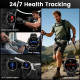 KOSPET smartwatch TANK T4C, heart rate, 1.5" AMOLED, GPS, 5 ATM & IP69K, με φακό, μαύρο KOSPET smartwatch TANK T4C, heart rate, 1.5" AMOLED, GPS, 5 ATM & IP69K, με φακό, μαύρο