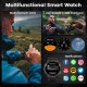 KOSPET smartwatch TANK T4C, heart rate, 1.5" AMOLED, GPS, 5 ATM & IP69K, με φακό, μαύρο KOSPET smartwatch TANK T4C, heart rate, 1.5" AMOLED, GPS, 5 ATM & IP69K, με φακό, μαύρο