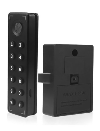 KERONG ηλεκτροπύρος KR-S1030, συνδυασμού & fingerprint, μαύρος