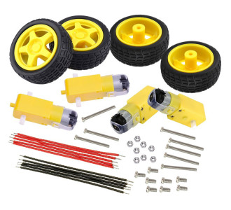 KEYESTUDIO motor wheel kit για smart car KS0324
