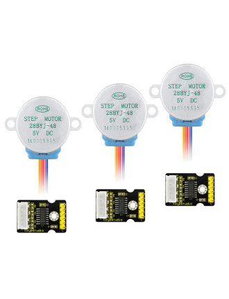 KEYESTUDIO stepper motor drive board και stepper motor KS0327, 5V, 3τμχ KEYESTUDIO stepper motor drive board και stepper motor KS0327, 5V, 3τμχ