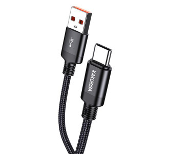 KAKUSIGA καλώδιο USB-C σε USB KSC-1000, 5A, 480Mbps, 3m, μαύρο