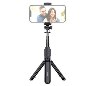 KAKUSIGA selfie stick KSC-1143 με τρίποδο, έως 70cm, Bluetooth, μαύρο