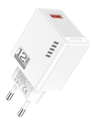 KAKUSIGA φορτιστής τοίχου KSC-1235, USB, 12W, λευκός