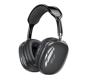 KAKUSIGA headphones KSC-1466, ασύρματα & ενσύρματα, micro SD, 40mm, 400mAh, μαύρα