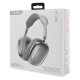 KAKUSIGA headphones KSC-1466, ασύρματα & ενσύρματα, micro SD, 40mm, 400mAh, ασημί