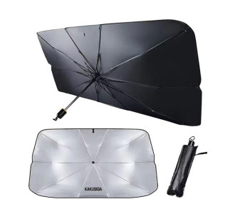 KAKUSIGA ομπρέλα ηλιοπροστασίας παρμπρίζ αυτοκινήτου KSC-1536, 137x78cm