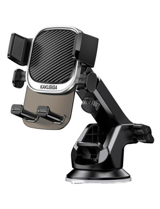 KAKUSIGA βάση smartphone αυτοκινήτου KSC-1566 για ταμπλό/παρμπρίζ, μαύρη