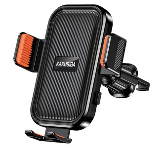 KAKUSIGA βάση smartphone αυτοκινήτου KSC-1720 για αεραγωγούς, μαύρη