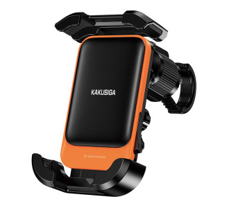 KAKUSIGA βάση ποδηλάτου/μηχανής για smartphone KSC-1739, μαύρη