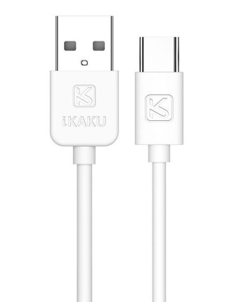 KAKUSIGA καλώδιο USB-C σε USB KSC-332, 2.4A, 480Mbps, 2m, λευκό