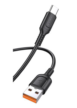 KAKUSIGA καλώδιο USB-C σε USB KSC-805, 3A, 480Mbps, 1m, μαύρο