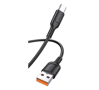 KAKUSIGA καλώδιο USB-C σε USB KSC-805, 3A, 480Mbps, 1m, μαύρο