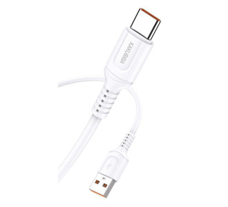 KAKUSIGA καλώδιο USB-C σε USB KSC-805, 3A, 480Mbps, 1m, λευκό