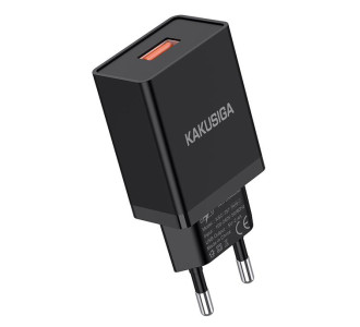 KAKUSIGA φορτιστής τοίχου KSC-930, USB, 2.4A, μαύρος KAKUSIGA φορτιστής τοίχου KSC-930, USB, 2.4A, μαύρος