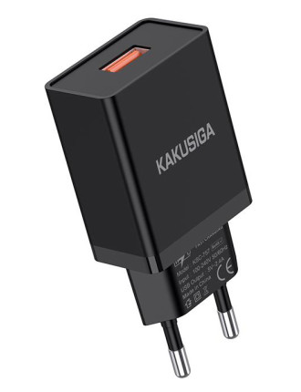KAKUSIGA φορτιστής τοίχου KSC-930, USB, 2.4A, μαύρος