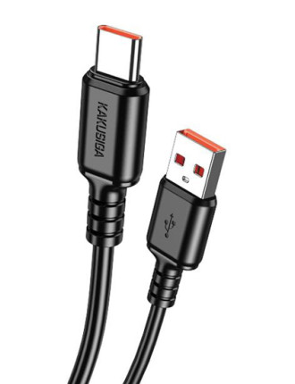 KAKUSIGA καλώδιο USB-C σε USB KSC-982, 3A, 480Mbps, 1m, μαύρο KAKUSIGA καλώδιο USB-C σε USB KSC-982, 3A, 480Mbps, 1m, μαύρο
