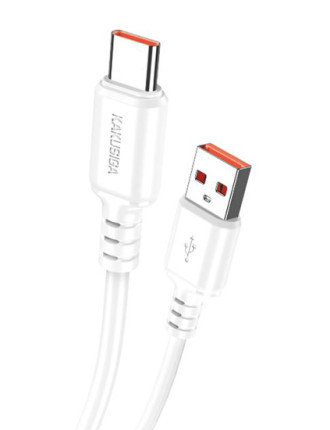 KAKUSIGA καλώδιο USB-C σε USB KSC-982, 3A, 480Mbps, 1m, λευκό