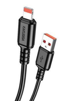 KAKUSIGA καλώδιο Lightning σε USB KSC-982, 3A, 480Mbps, 1m, μαύρο