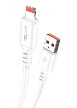KAKUSIGA καλώδιο Lightning σε USB KSC-982, 15W, 480Mbps, 1m, λευκό