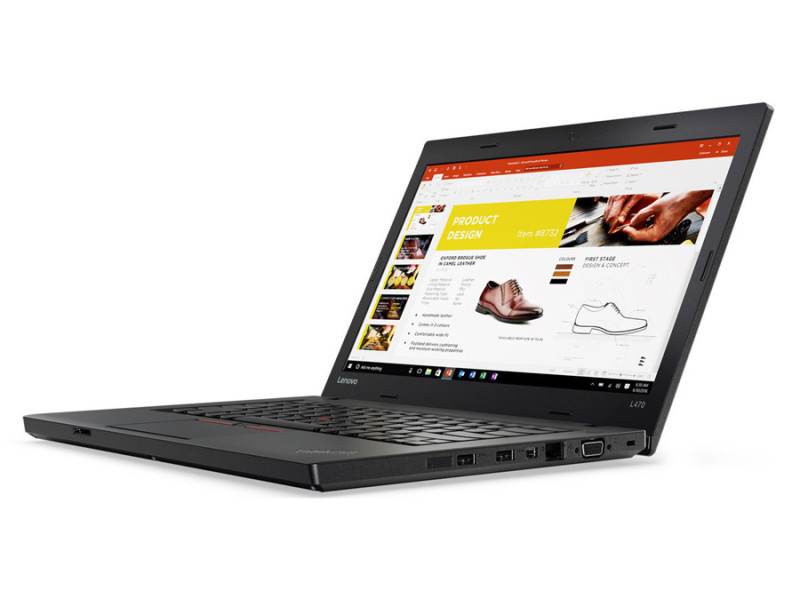 LENOVO Laptop ThinkPad L470, i5-6300U 8/256GB SSD, 14", Cam, REF Grade B
