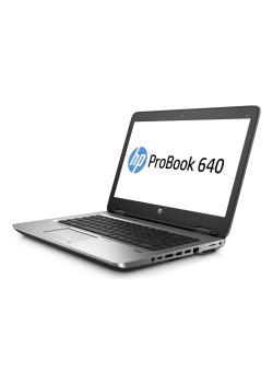 HP Laptop ProBook 640 G2, Refurbished Grade B, i5-6300U, 8/256GB M.2, Cam, 14", HD Graphics 520, FreeDOS