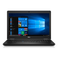 DELL Laptop Latitude 5580, Refurbished Grade A, i5-6440HQ, 8/256GB M.2, 15.6", Cam, HD Graphics 530/GF 940MX, FreeDOS