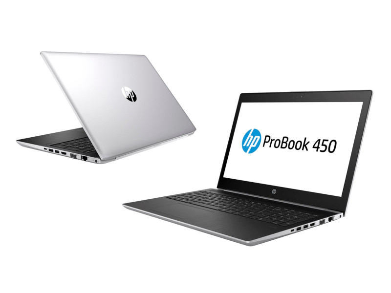 HP Laptop ProBook 450 G5, Refurbished Grade B, i3-7100U, 8/128GB M.2, 15.6", Cam, UHD Graphics 620, FreeDOS