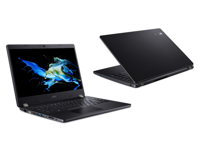 ACER Laptop TravelMate P214-53, Refurbished Grade A, i3-1115G4, 8/256GB NVME, 14", Cam, UHD Graphics, FreeDOS