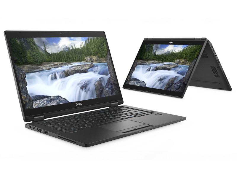 DELL Laptop Latitude 7390 2 in 1, Refurbished Grade B, i5-8250U, 8/256GB NVME, 13.3", Cam, UHD Graphics 620, FreeDOS