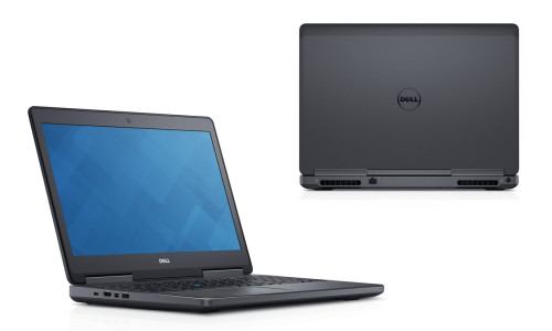 DELL Laptop Precision 7510, Refurbished Grade B, E3-1505M, 16/512GB NVME & 1TB HDD, 15.6", Cam, HD Graphics P530/NVIDIA QUADRO M1000M, FreeDOS