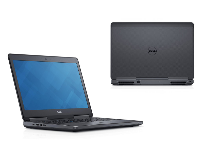 DELL Laptop Precision 7510, Refurbished Grade B, E3-1505M, 16/512GB NVME & 1TB HDD, 15.6", Cam, HD Graphics P530/NVIDIA QUADRO M1000M, FreeDOS