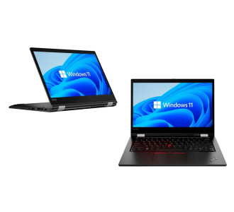 LENOVO Laptop ThinkPad L13 Yoga Gen 2 2-in-1, Refurbished Grade A, i5-1135G7, 16/256GB NVME, 13.3" Touchscreen, Cam, IRIS Xe Graphics, FreeDOS