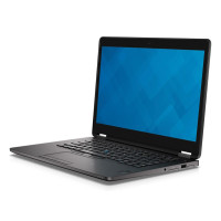 DELL Laptop Latitude E7470, Refurbished Grade A, i5-6300U, 8/256GB M.2, 14", Cam, UHD Graphics 520, FreeDOS