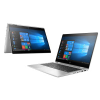 HP Laptop EliteBook x360 830 G6, Refurbished Grade B, i5-8265U, 8/128GB M.2, 13.3" Touchscreen, Cam, UHD Graphics 620, FreeDOS