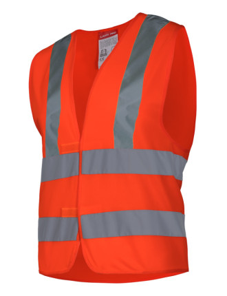 LAHTI PRO γιλέκο ασφαλείας L4132305 με ανακλαστικά, 2XL, πορτοκαλί