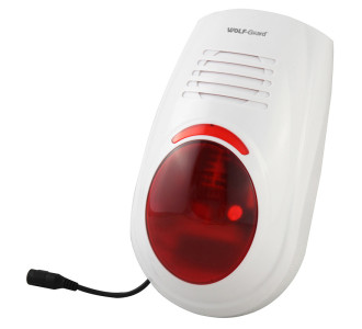 WOLF GUARD ασύρματη σειρήνα strobe εξωτερικού χώρου LB-W03