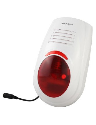 WOLF GUARD ασύρματη σειρήνα strobe εξωτερικού χώρου LB-W03