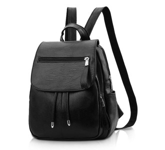 ROXXANI γυναικεία τσάντα πλάτης LBAG-0018, μαύρη