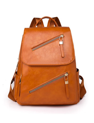 ROXXANI γυναικεία τσάντα πλάτης LBAG-0027, καφέ ROXXANI γυναικεία τσάντα πλάτης LBAG-0027, καφέ