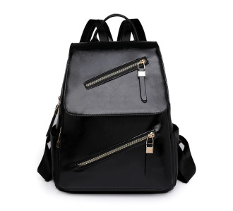 ROXXANI γυναικεία τσάντα πλάτης LBAG-0028, μαύρη