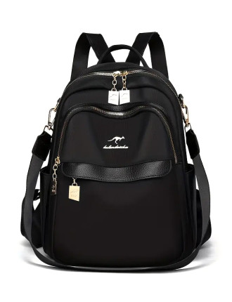 BALIDAISHU γυναικεία τσάντα πλάτης LBAG-0031, μαύρη BALIDAISHU γυναικεία τσάντα πλάτης LBAG-0031, μαύρη