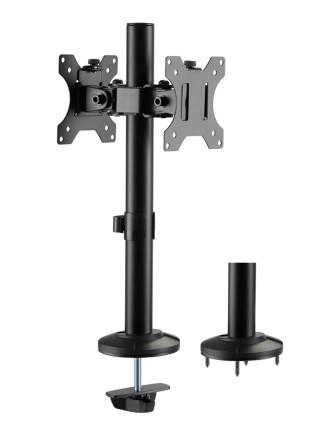 BRATECK βάση γραφείου για 2x οθόνες LDT40-G02, 17-32", έως 8kg