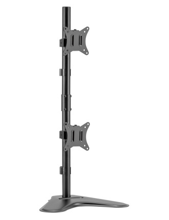 BRATECK βάση γραφείου για 2x οθόνες LDT66-T02V, 17-32", έως 9kg