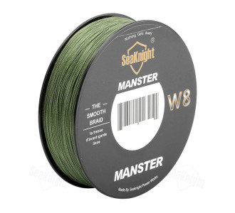 SEAKNIGHT νήμα Manster LN0224, οκτάκλωνο, 6.8kg, 0.14mm, 300m, πράσινο