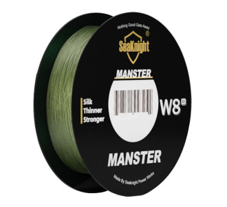 SEAKNIGHT νήμα Manster LN3205, οκτάκλωνο, 20.4kg, 0.28mm, 300m, πράσινο