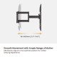 BRATECK επιτοίχια βάση τηλεόρασης LPA69-466W, 37-86", έως 60kg, full motion, weatherproof BRATECK επιτοίχια βάση τηλεόρασης LPA69-466W, 37-86", έως 60kg, full motion, weatherproof